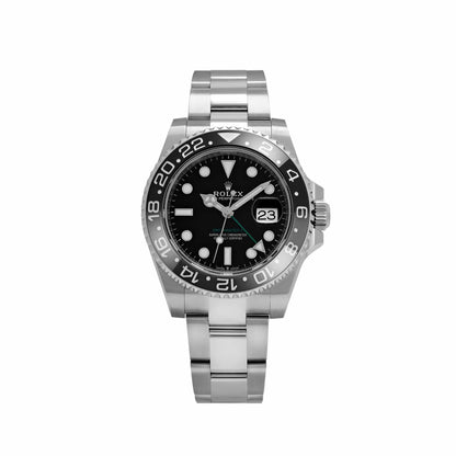 Rolex GMT-Master II 3285 V3 – Swiss Super Clone 126710GRNR 'Bruce Wayne' Stainless Steel Black Dial Oyster (2025)