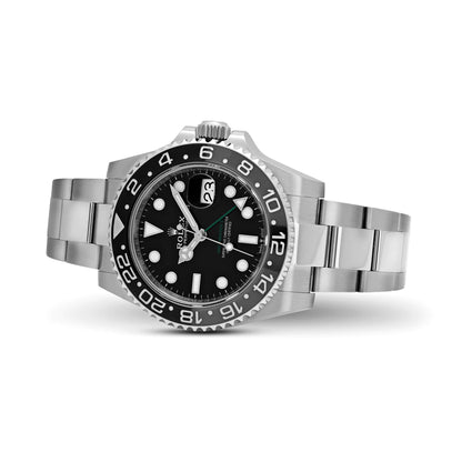 Rolex GMT-Master II 3285 V3 – Swiss Super Clone 126710GRNR 'Bruce Wayne' Stainless Steel Black Dial Oyster (2025)